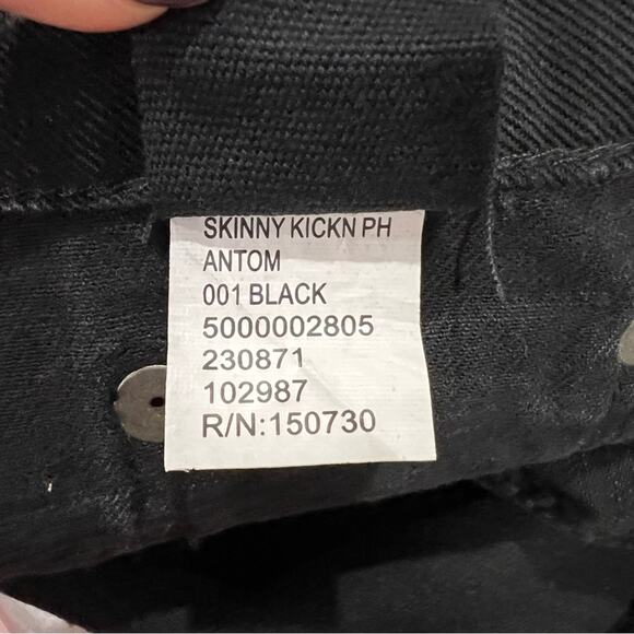 NEW NWT Ksubi Skinny Kickn Phantom Crop Flare Jeans - Picture 11 of 15